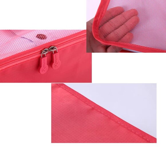 New! Packing Cubes, Travel Luggage Organizers Set with Toiletry Bag (Cactus) - Picture 6 of 8